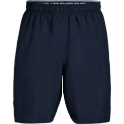 Under Armour Men's Woven Graphic Short Academy / Steel -Sport Style Shop s7.ps1309651 409 hf