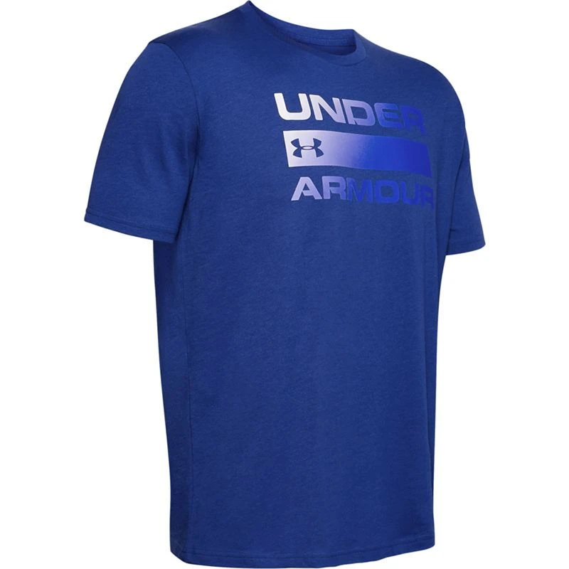 Under Armour Men's UA Team Issue Wordmark T-Shirt American Blue / Versa Blue 8 Under Armour Men's UA Team Issue Wordmark T-Shirt American Blue / Versa Blue - Image 6
