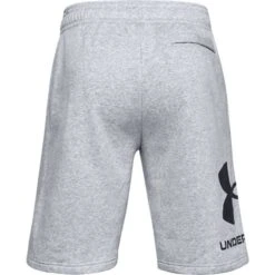 Under Armour Men's UA Rival Fleece Big Logo Shorts Mod Gray Light Heather / Black 15 Under Armour Men's UA Rival Fleece Big Logo Shorts Mod Gray Light Heather / Black -Sport Style Shop s7.ps1357118 011 hb