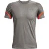 Under Armour Men's UA RUSH™ HeatGear® 2.0 Emboss T-Shirt Concrete / Black -Sport Style Shop s7.ps1366064 066 hf