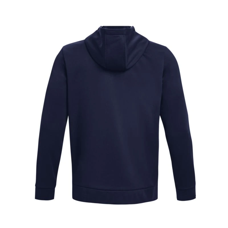 Under Armour Men's Fleece® Full-Zip Hoodie Midnight Navy / Black 8 Under Armour Men's Fleece® Full-Zip Hoodie Midnight Navy / Black - Image 6