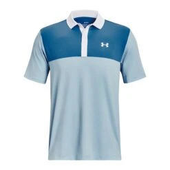 Under Armour Men's Performance 3.0 Colour Block Polo Royal / White