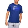 Under Armour Men's UA Team Issue Wordmark T-Shirt American Blue / Versa Blue -Sport Style Shop s7.v5 1329582 449 fc main