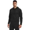 Under Armour Men's Armour Fleece® Full Zip Hoodie Black 1 Under Armour Men's Armour Fleece® Full Zip Hoodie Black -Sport Style Shop s7.v5 1357110 001 fc