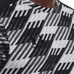 Under Armour Men's Challenger Training T-Shirt Grey / Black -Sport Style Shop s7.v5 1365408 014 collar