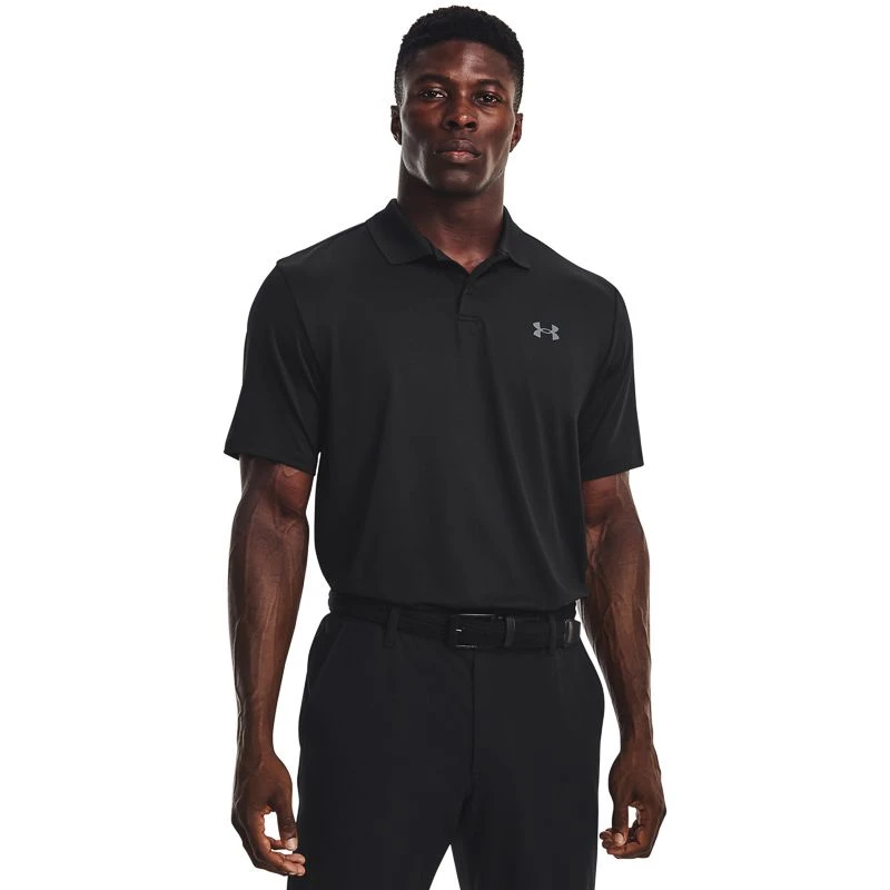 Under Armour Men's Performance 3.0 Polo Black / Pitch Grey 3 Under Armour Men's Performance 3.0 Polo Black / Pitch Grey