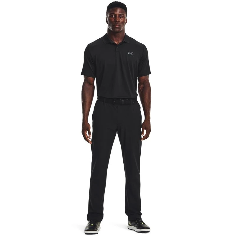 Under Armour Men's Performance 3.0 Polo Black / Pitch Grey 6 Under Armour Men's Performance 3.0 Polo Black / Pitch Grey - Image 4