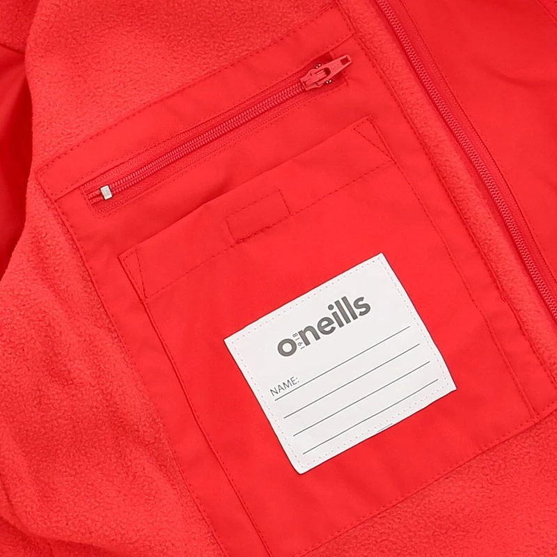 Men's Sloan Fleece Lined Full Zip Jacket Red 8 Men's Sloan Fleece Lined Full Zip Jacket Red - Image 6