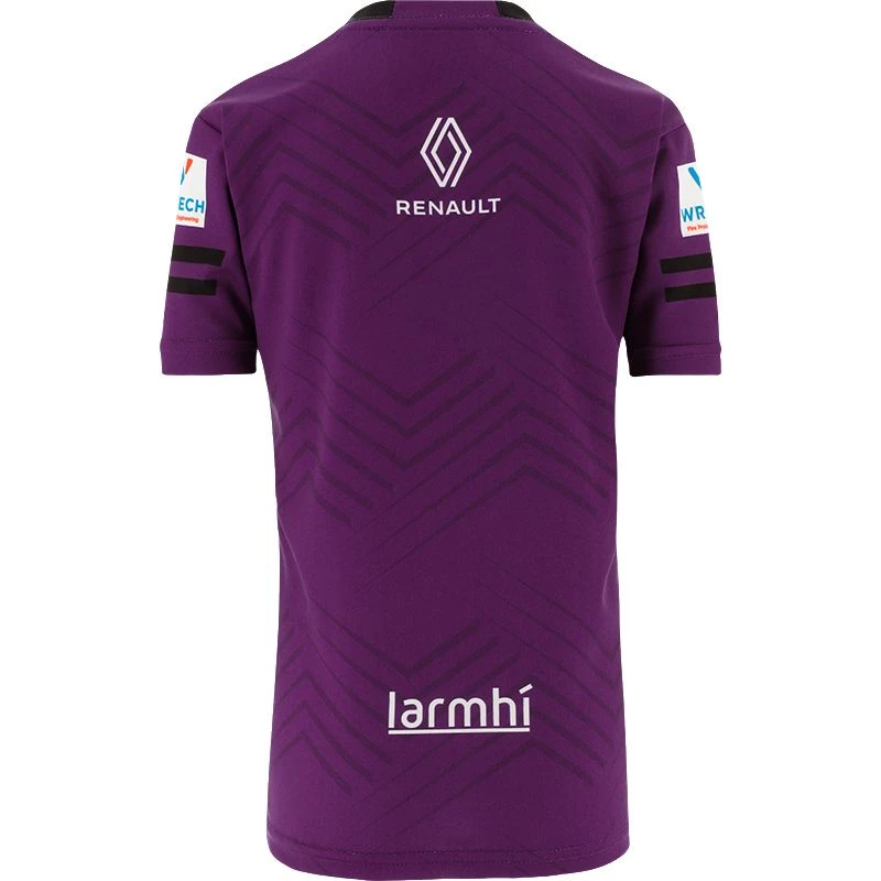 Westmeath GAA Kids' Short Sleeve Training Top Purple / Black 4 Westmeath GAA Kids' Short Sleeve Training Top Purple / Black - Image 2