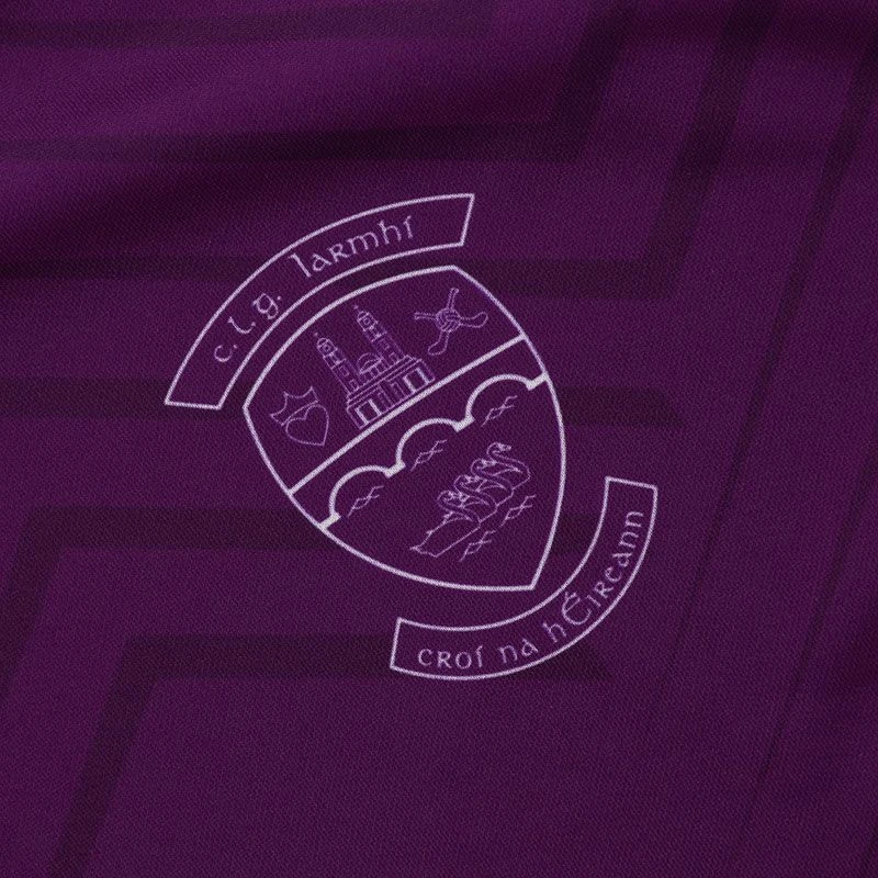 Westmeath GAA Kids' Short Sleeve Training Top Purple / Black 5 Westmeath GAA Kids' Short Sleeve Training Top Purple / Black - Image 3