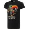 Trad Craft Men's Notre Dame Here Come The Irish T-Shirt Black / Multi 2 Trad Craft Men's Notre Dame Here Come The Irish T-Shirt Black / Multi -Sport Style Shop trad craft tee black guinness scarf touscan 1