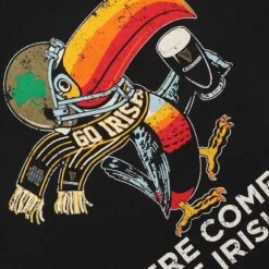 Trad Craft Men's Notre Dame Here Come The Irish T-Shirt Black / Multi 11 Trad Craft Men's Notre Dame Here Come The Irish T-Shirt Black / Multi -Sport Style Shop trad craft tee black guinness scarf touscan 3