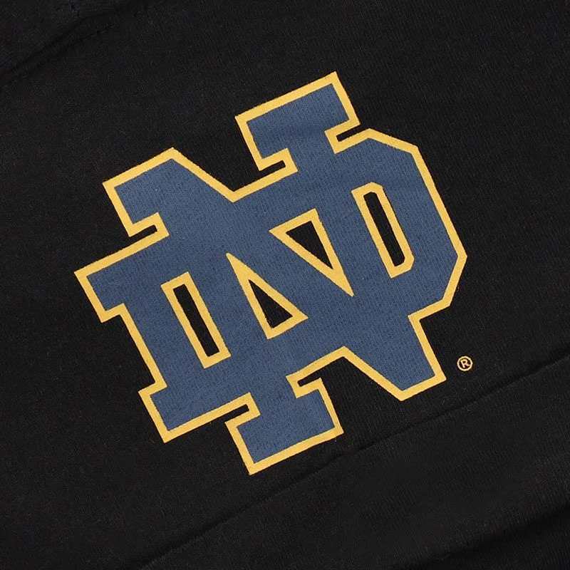 Trad Craft Men's Notre Dame Here Come The Irish T-Shirt Black / Multi 6 Trad Craft Men's Notre Dame Here Come The Irish T-Shirt Black / Multi - Image 4