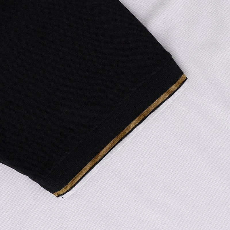 Guinness Men's Notre Dame Polo Shirt Black / White 9 Guinness Men's Notre Dame Polo Shirt Black / White - Image 7