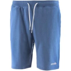 Men's Trigger French Terry Leisure Shorts Blue / White