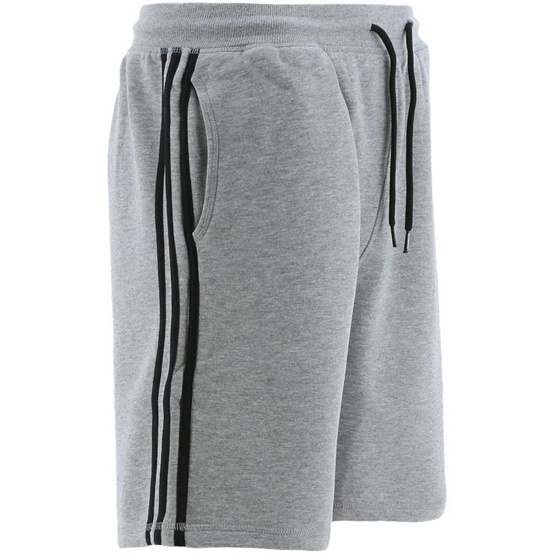 Men's Trigger French Terry Leisure Shorts Grey 5 Men's Trigger French Terry Leisure Shorts Grey - Image 3