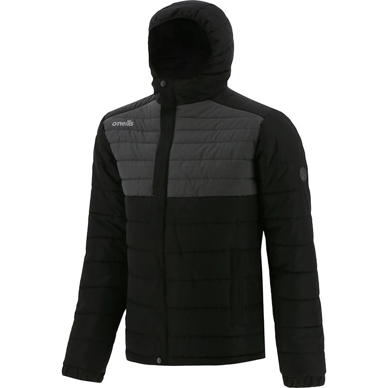Men's Wallace Hooded Padded Jacket Black 5 Men's Wallace Hooded Padded Jacket Black - Image 3