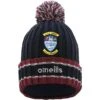 Westmeath GAA Darcy Bobble Hat Marine / Maroon / White -Sport Style Shop westmeath darcy 083 bobble hat mne mro whi p1