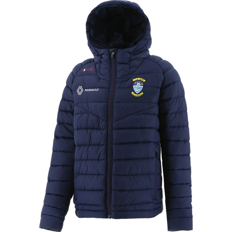 Westmeath GAA Kids' Harlem Hooded Padded Jacket Marine / Maroon / White 3 Westmeath GAA Kids' Harlem Hooded Padded Jacket Marine / Maroon / White