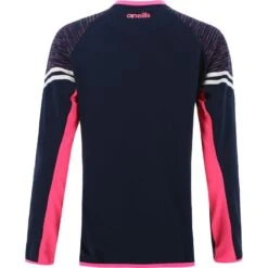 Westmeath GAA Women's Harlem Brushed Crew Neck Top Marine / Pink / White 5 Westmeath GAA Women's Harlem Brushed Crew Neck Top Marine / Pink / White -Sport Style Shop westmeath harlem 183 brsh crewneck mar pnk wht 2