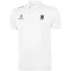 Wicklow GAA Men's Pima Cotton Polo Shirt White