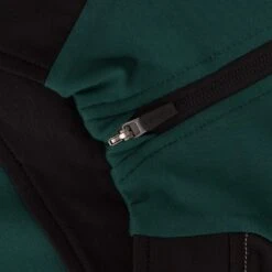 Men's Zack Brushed Half Zip Top Green / Grey / Black -Sport Style Shop zack 184 0 gen gngybk adlt p6